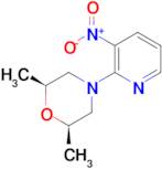 (2S,6R)-2,6-dimethyl-4-(3-nitropyridin-2-yl)morpholine