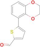 5-(2,3-Dihydrobenzo[b][1,4]dioxin-5-yl)thiophene-2-carbaldehyde