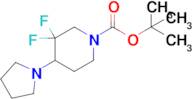 Tert-butyl 3,3-difluoro-4-(pyrrolidin-1-yl)piperidine-1-carboxylate