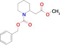 Benzyl 2-(2-methoxy-2-oxoethyl)piperidine-1-carboxylate