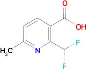 2-(Difluoromethyl)-6-methylnicotinic acid