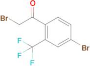 2-Bromo-1-(4-bromo-2-(trifluoromethyl)phenyl)ethan-1-one