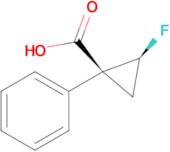 (1R,2S)-2-fluoro-1-phenylcyclopropane-1-carboxylic acid