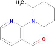 2-(2-Methylpiperidin-1-yl)nicotinaldehyde
