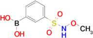 (3-(N-methoxysulfamoyl)phenyl)boronic acid