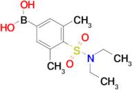 (4-(N,N-diethylsulfamoyl)-3,5-dimethylphenyl)boronic acid