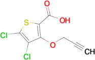 4,5-Dichloro-3-(prop-2-yn-1-yloxy)thiophene-2-carboxylic acid