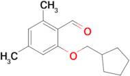 2-(Cyclopentylmethoxy)-4,6-dimethylbenzaldehyde