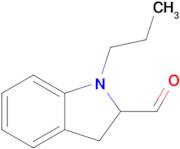 1-Propylindoline-2-carbaldehyde