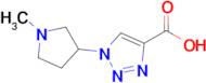 1-(1-Methylpyrrolidin-3-yl)-1H-1,2,3-triazole-4-carboxylic acid