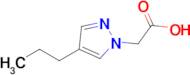 2-(4-Propyl-1H-pyrazol-1-yl)acetic acid