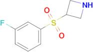 3-((3-Fluorophenyl)sulfonyl)azetidine