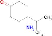 4-Amino-4-isopropylcyclohexan-1-one