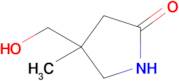 4-(Hydroxymethyl)-4-methylpyrrolidin-2-one