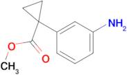 Methyl 1-(3-aminophenyl)cyclopropane-1-carboxylate