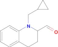 1-(Cyclopropylmethyl)-1,2,3,4-tetrahydroquinoline-2-carbaldehyde