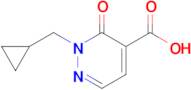 2-(Cyclopropylmethyl)-3-oxo-2,3-dihydropyridazine-4-carboxylic acid