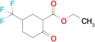 Ethyl 2-oxo-5-(trifluoromethyl)cyclohexane-1-carboxylate