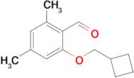 2-(Cyclobutylmethoxy)-4,6-dimethylbenzaldehyde