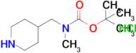 Tert-butyl methyl(piperidin-4-ylmethyl)carbamate hydrochloride