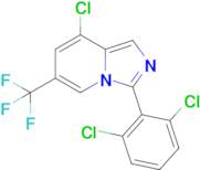 8-Chloro-3-(2,6-dichlorophenyl)-6-(trifluoromethyl)imidazo[1,5-a]pyridine