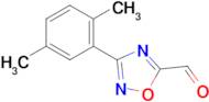 3-(2,5-Dimethylphenyl)-1,2,4-oxadiazole-5-carbaldehyde