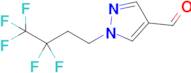 1-(3,3,4,4,4-Pentafluorobutyl)-1H-pyrazole-4-carbaldehyde