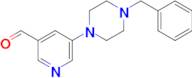 5-(4-Benzylpiperazin-1-yl)nicotinaldehyde