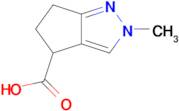 2-Methyl-2,4,5,6-tetrahydrocyclopenta[c]pyrazole-4-carboxylic acid