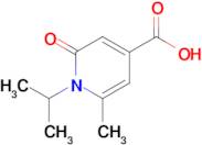 1-Isopropyl-6-methyl-2-oxo-1,2-dihydropyridine-4-carboxylic acid