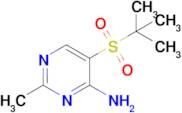 5-(Tert-butylsulfonyl)-2-methylpyrimidin-4-amine