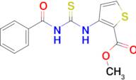 Methyl 3-(3-benzoylthioureido)thiophene-2-carboxylate