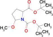 Di-tert-butyl 5-methoxypyrrolidine-1,2-dicarboxylate