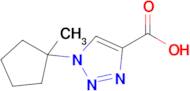 1-(1-Methylcyclopentyl)-1H-1,2,3-triazole-4-carboxylic acid