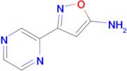3-(Pyrazin-2-yl)isoxazol-5-amine