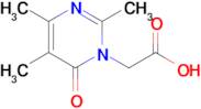 2-(2,4,5-Trimethyl-6-oxopyrimidin-1(6H)-yl)acetic acid