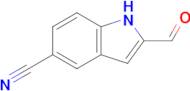2-Formyl-1H-indole-5-carbonitrile