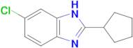 6-Chloro-2-cyclopentyl-1H-benzo[d]imidazole