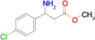 Methyl 3-amino-3-(4-chlorophenyl)propanoate