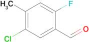 5-Chloro-2-fluoro-4-methylbenzaldehyde