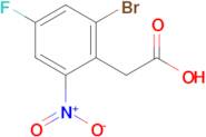 2-(2-Bromo-4-fluoro-6-nitrophenyl)acetic acid