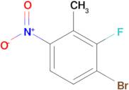 1-Bromo-2-fluoro-3-methyl-4-nitrobenzene