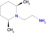 2-((2S,6R)-2,6-dimethylpiperidin-1-yl)ethan-1-amine