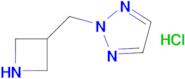 2-(Azetidin-3-ylmethyl)-2H-1,2,3-triazole hydrochloride