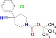 Tert-butyl 4-(2-chlorophenyl)-4-cyanopiperidine-1-carboxylate