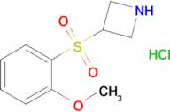 3-((2-Methoxyphenyl)sulfonyl)azetidine hydrochloride