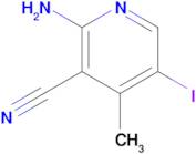 2-amino-5-iodo-4-methylnicotinonitrile