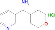 Pyridin-3-yl(tetrahydro-2H-pyran-4-yl)methanamine hydrochloride