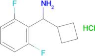 Cyclobutyl(2,6-difluorophenyl)methanamine hydrochloride