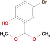 4-Bromo-2-(dimethoxymethyl)phenol